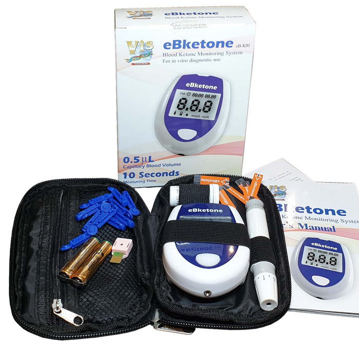 Keto Blood Tester Kit | e-BKetone Ketone Testing