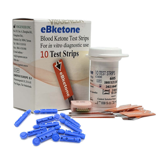 Keto Blood Tester Strips + Lancets | e-BKetone