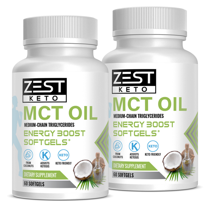 MCT Oil Energy SoftGels | Medium Chain Tryglycerides
